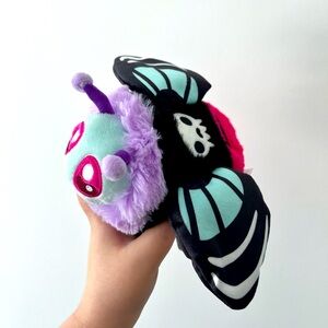 Cute Plush Gothic Moth